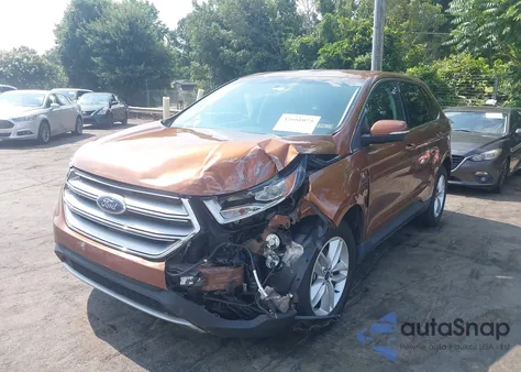 2017 Ford Edge Sel из США, поврежденный, VIN 2FMPK3J97HBB77741